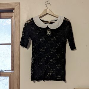 Black Lace Top